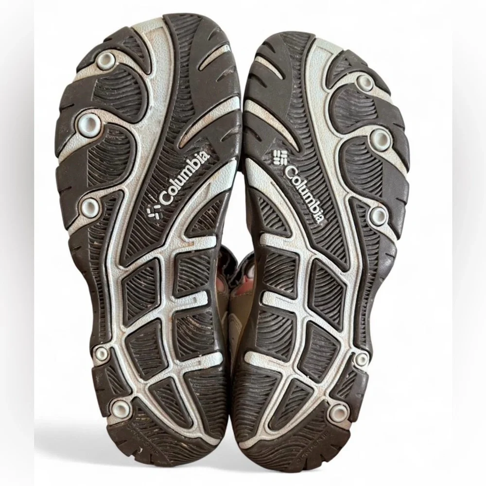 Women's Columbia Beige Riptide Sport Sandals Synthetic‎ Size 6 Outdoor Footwear